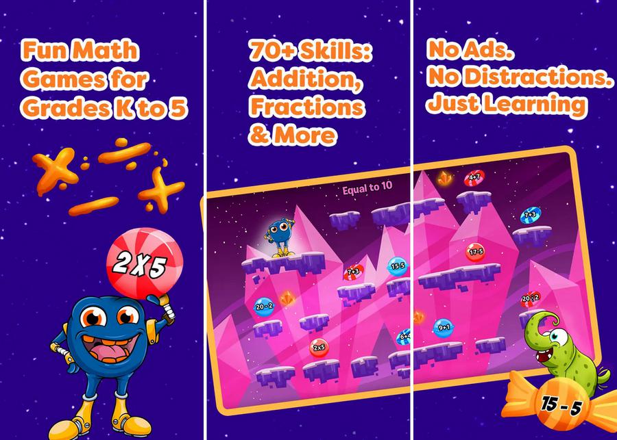 Adapted Mind Math Facts Games