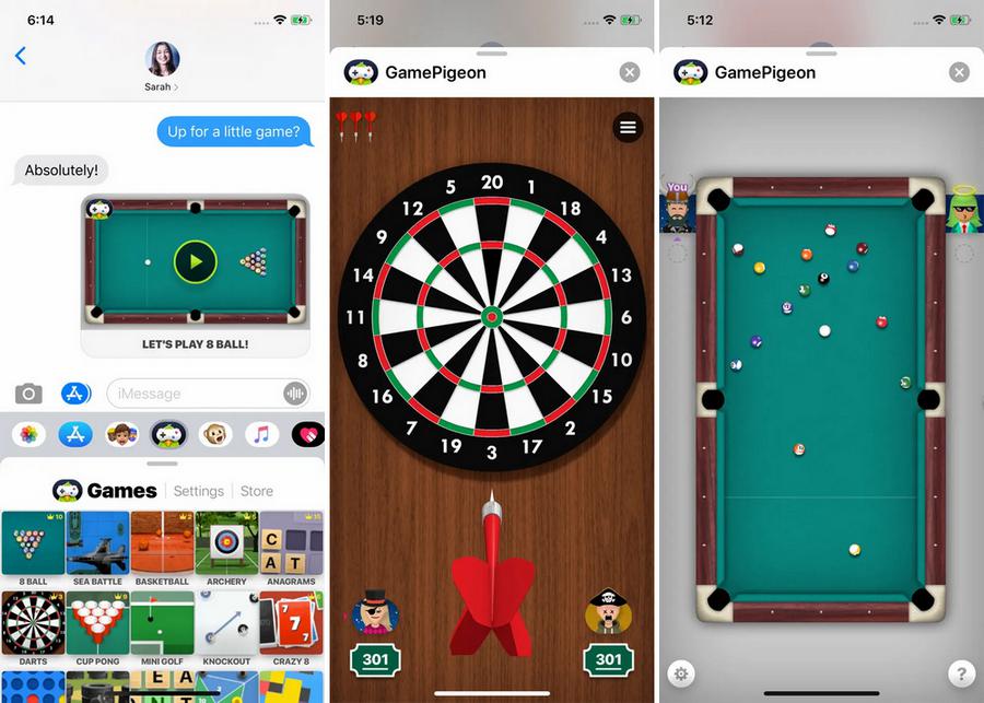 GamePigeon - meilleur jeu iMessage