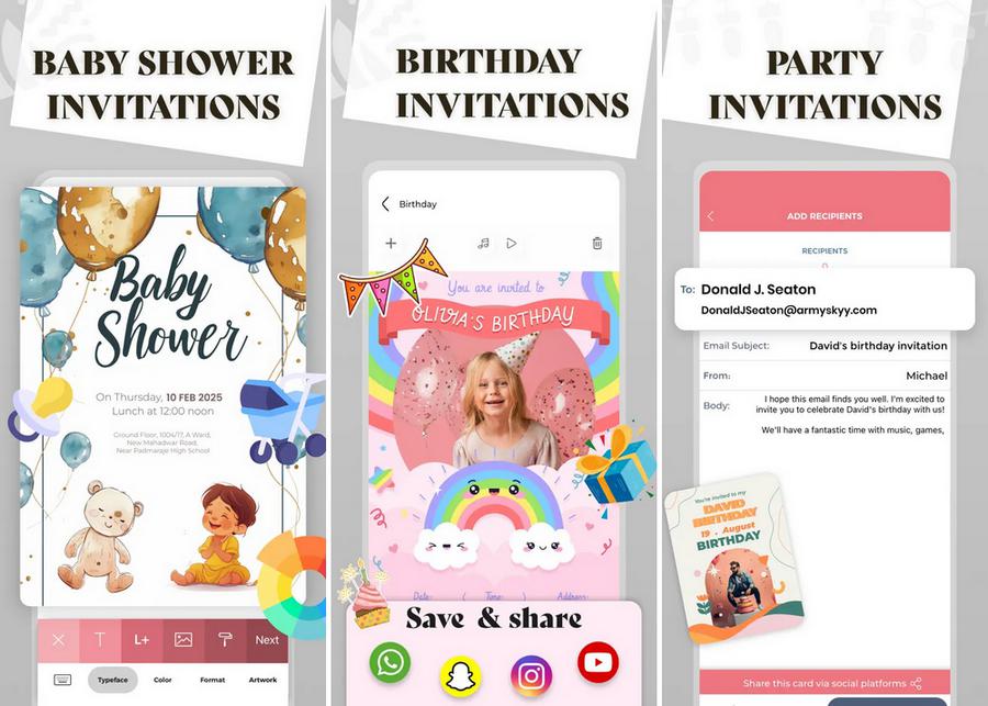 Invitation.s & Invite Maker