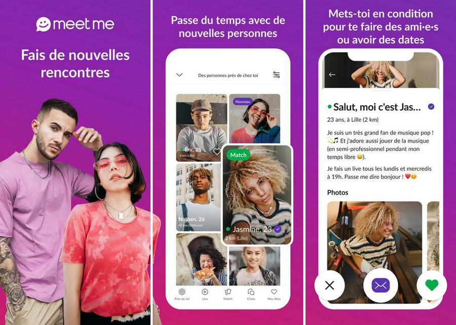 MeetMe - application de rencontre
