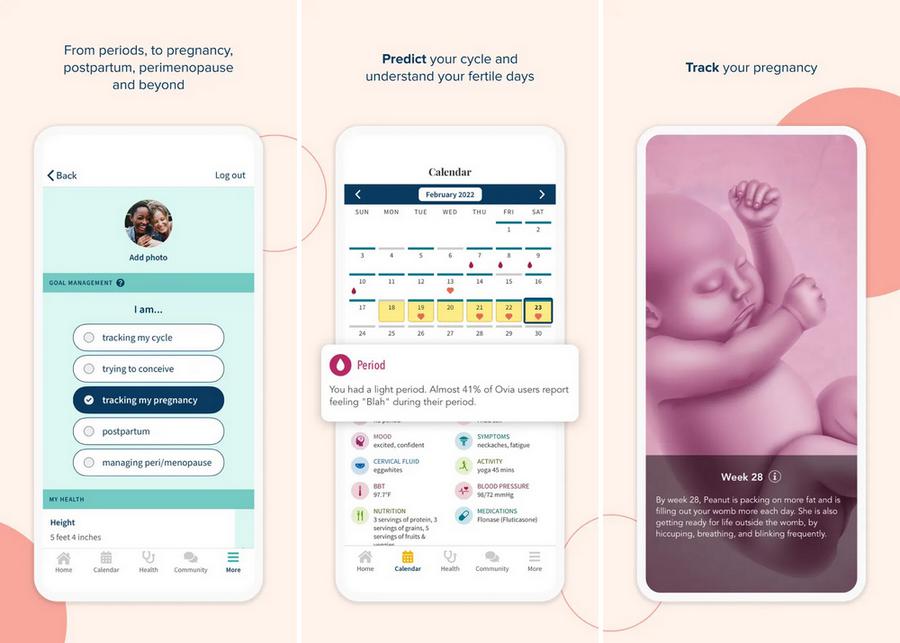 Ovia Cycle & Pregnancy Tracker