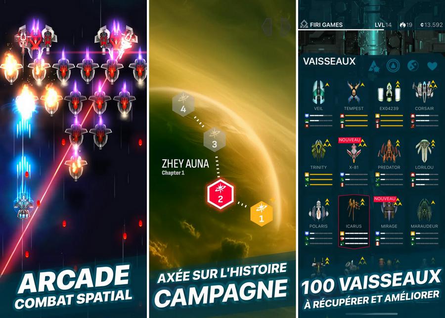 Phoenix 2 - jeu de tir spatial