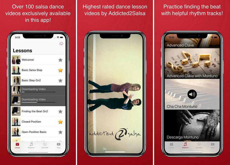 Pocket Salsa - application pour apprendre à danser