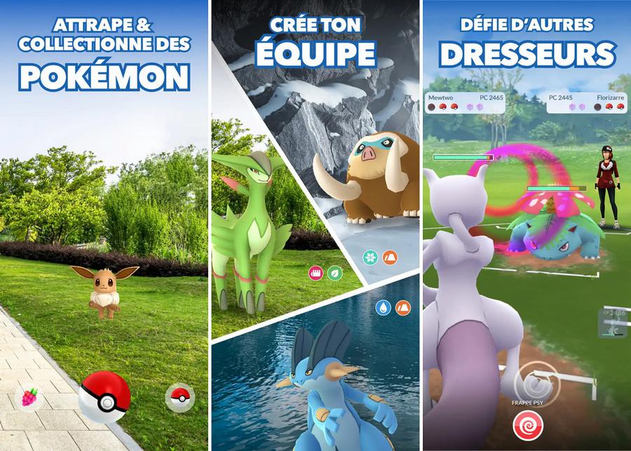 Pokémon GO - jeu de réalité augmentée
