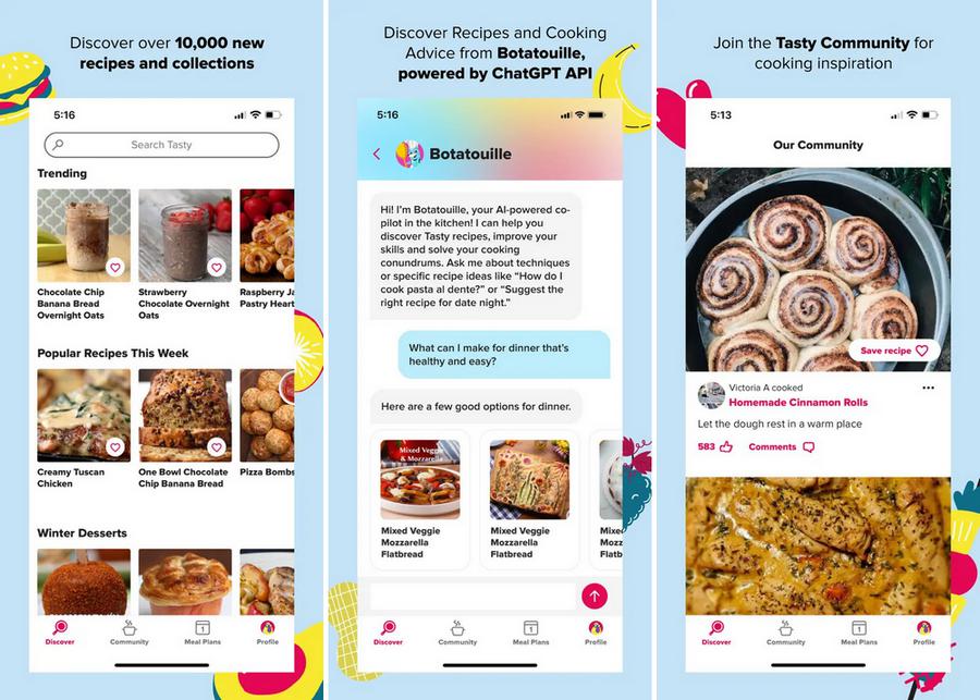 Tasty - meilleure application de recettes