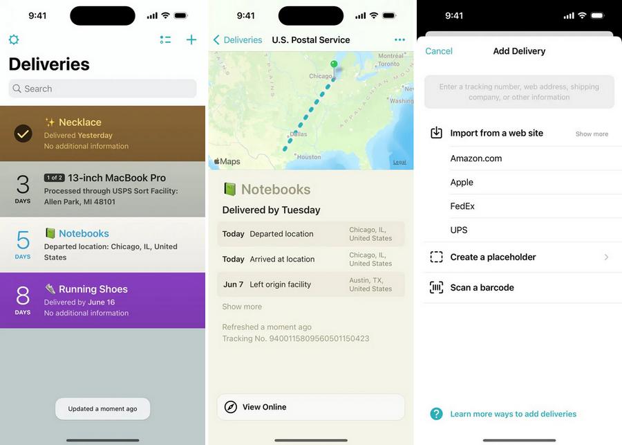 Livraisons - meilleure application de suivi de colis