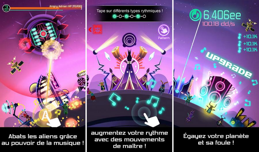 Planète Groove Rhythm Clicker
