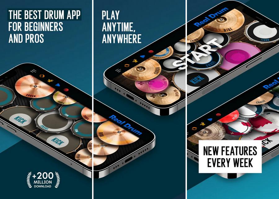 Real Drum - meilleurs jeux musicaux