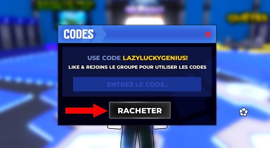 Utiliser les codes Blue Lock Rivals