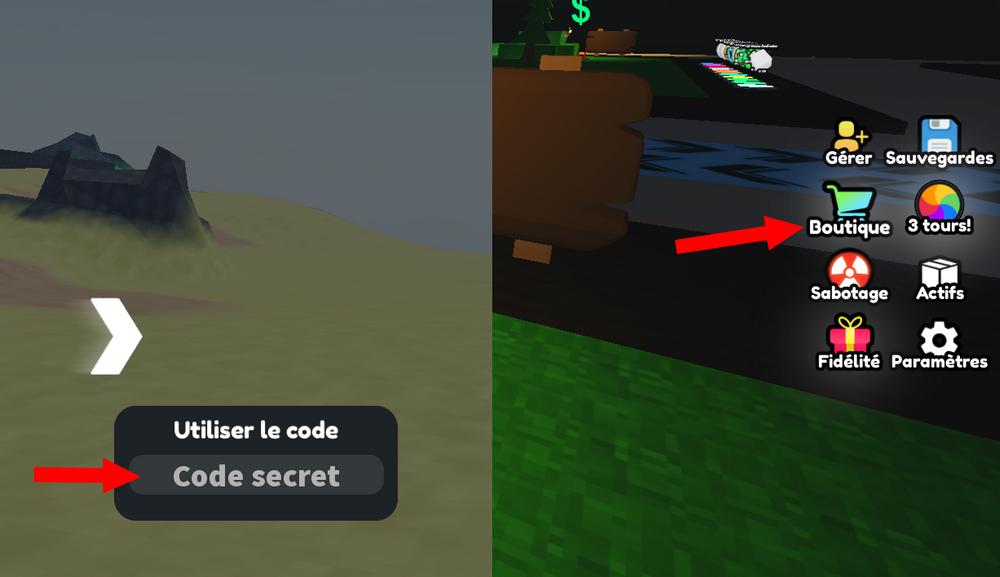 Comment activer les codes dans Build Defense