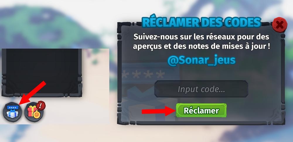 Comment activer les codes dans Creatures of Sonaria