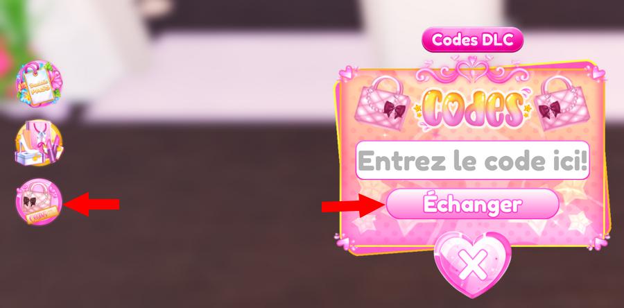 Comment activer les codes dans Dress to Impress