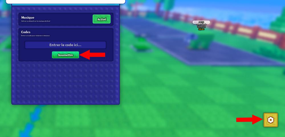 Comment activer les codes dans Fish a Brainrot