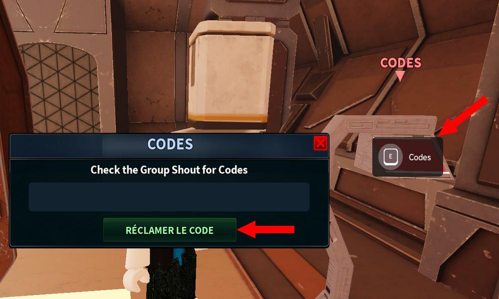 Comment activer les codes dans Force Battlegrounds