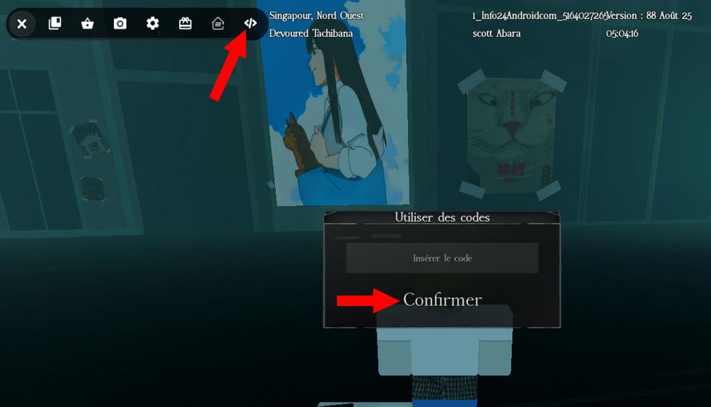 Comment activer les codes dans Ghoul Re