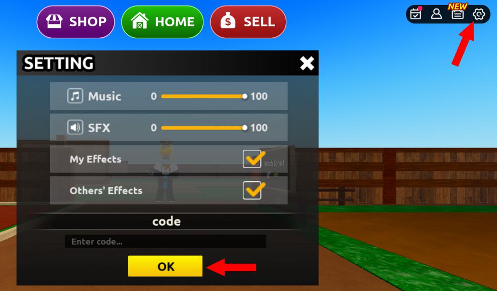 Comment activer les codes dans Grow Your Farm