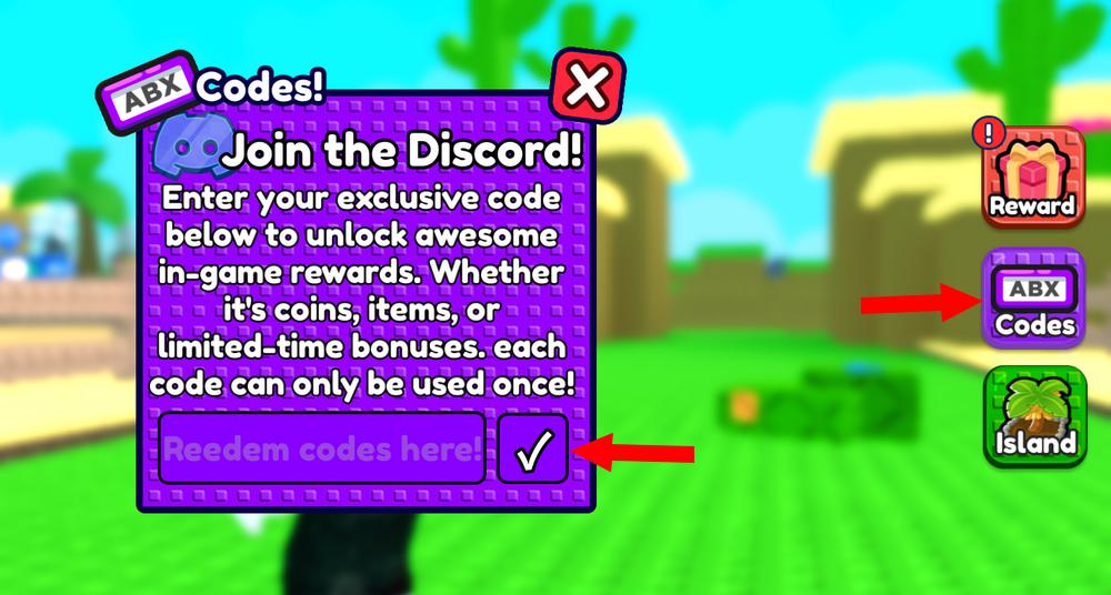Comment activer les codes dans Kick a Brainrot