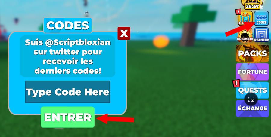 Comment activer les codes dans Legends of Speed