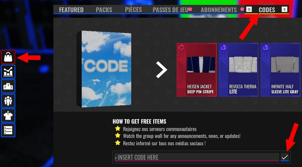 Comment activer les codes dans NFL Universe Football