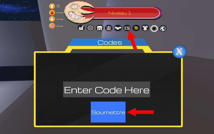 Comment activer les codes dans Soul Eater Resonance