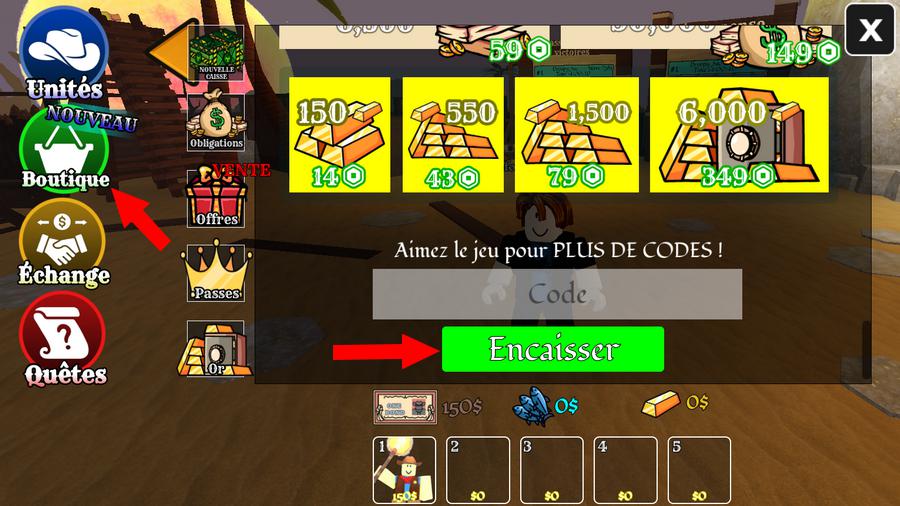 Comment activer les codes dans Wild Rails Tower Defense
