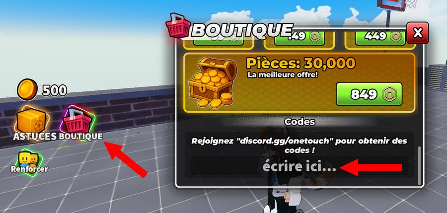 Comment utiliser les codes One Touch
