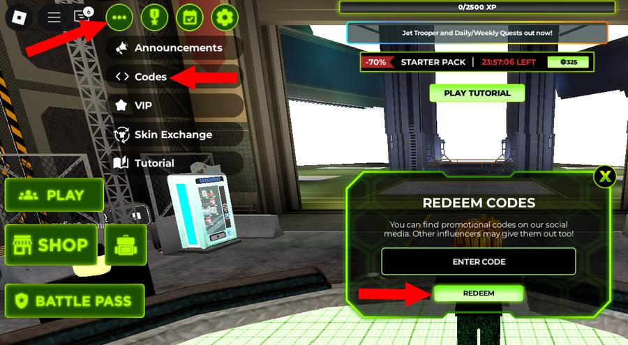 Comment utiliser les codes dans Tower Defense X