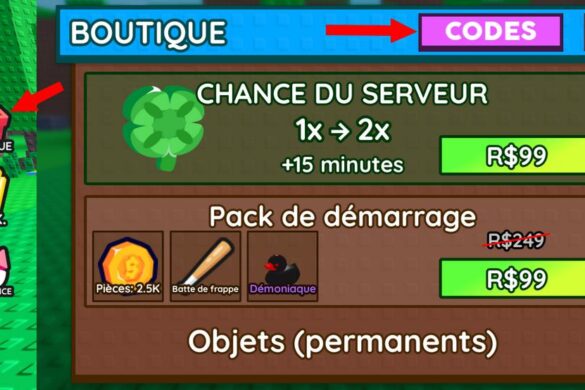 Utiliser les codes Steal a Duck
