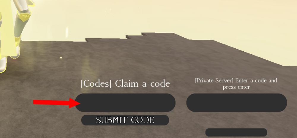 Activer les codes dans Clover Retribution