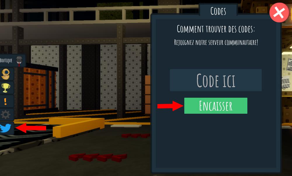 Activer les codes dans Deep Descent
