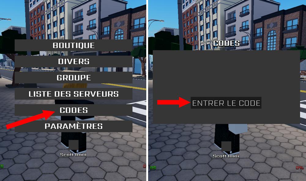 Activer les codes dans Fistborn