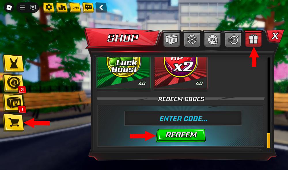 Activer les codes dans My Hero Academia Ultimate