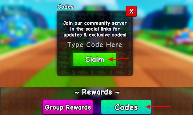 activer les codes dans Plants vs Brainrots