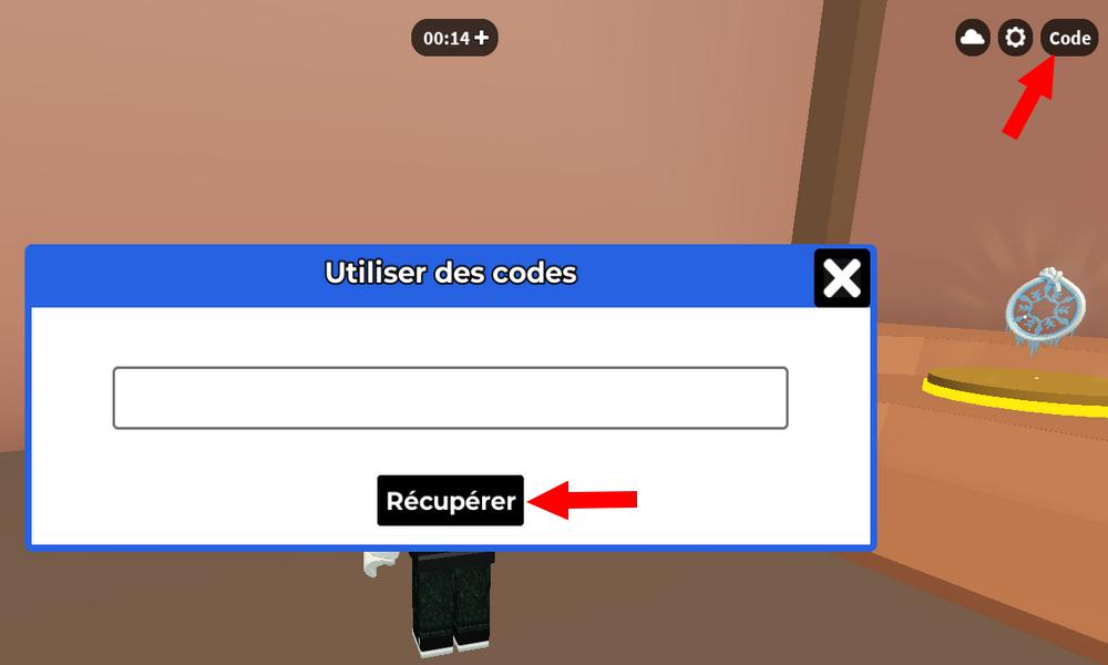 Activer les codes dans Rope Battles