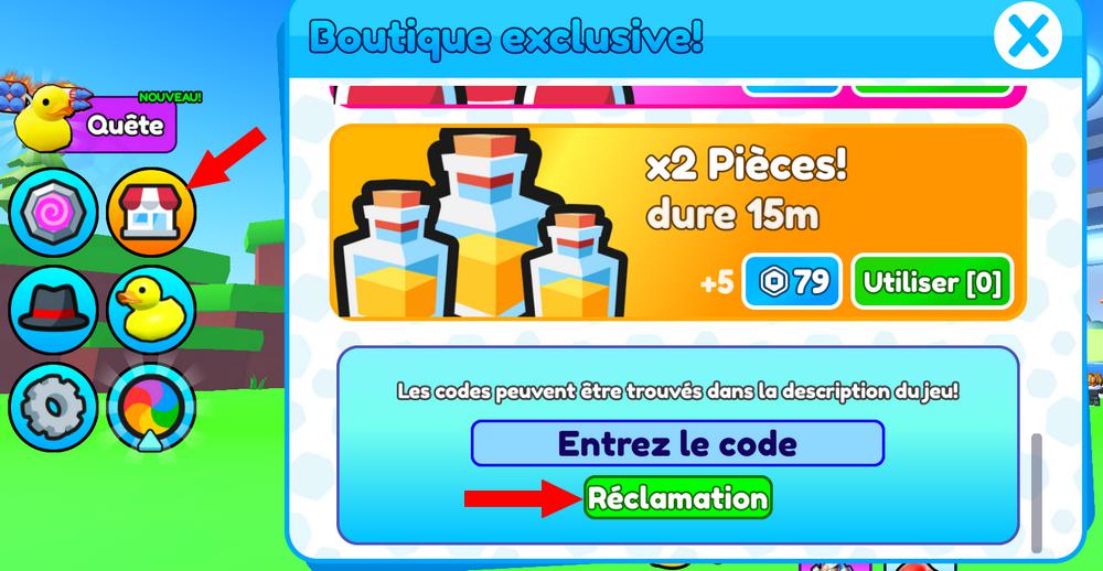 Activer les codes Duck Army