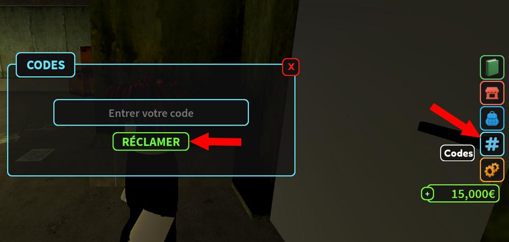 Activer les codes Fix It Up