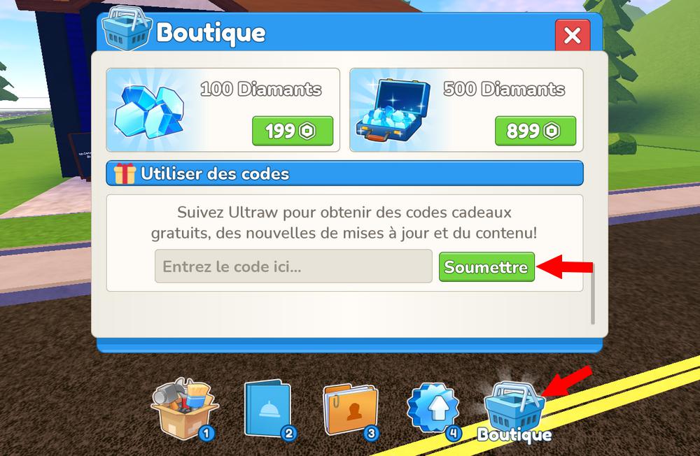 Activer les codes Restaurant Tycoon 3