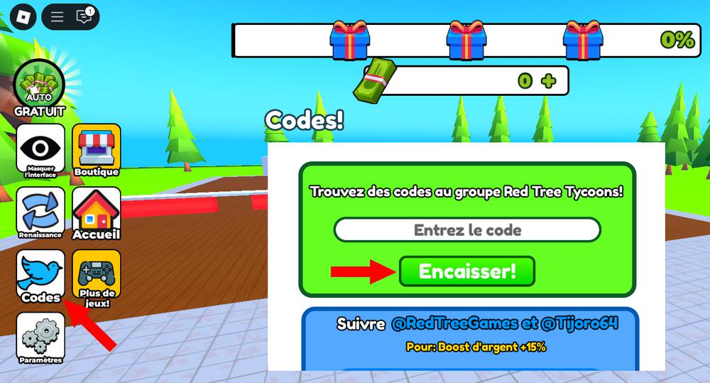 Activer les codes dans Pizzeria Tycoon 2