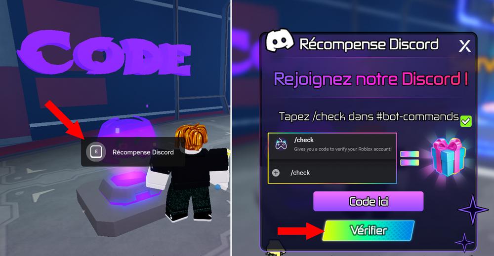 Activer les codes dans Neo Tennis