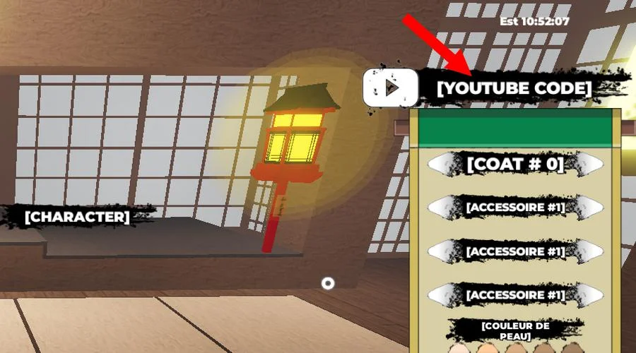 Utiliser codes Shindo Life