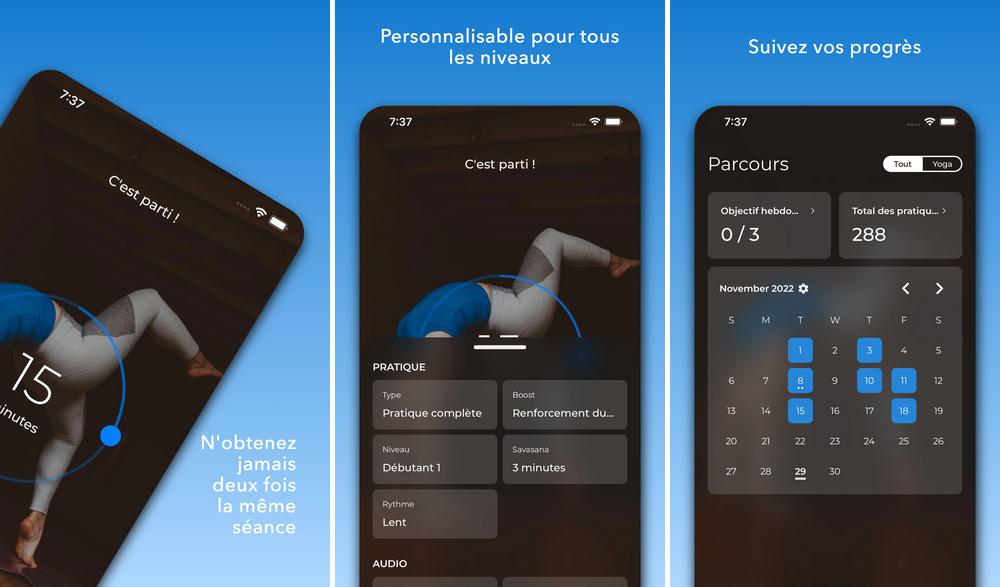 Down Dog - meilleure application de yoga