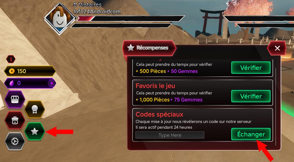 Utiliser les codes de Dueling Grounds