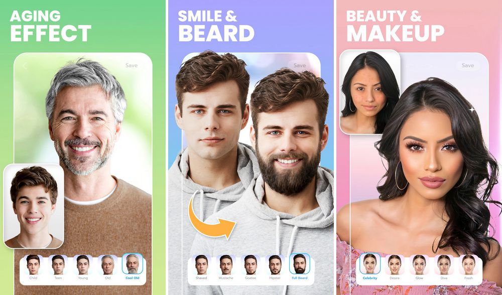 FaceLab - application d'échange de visage