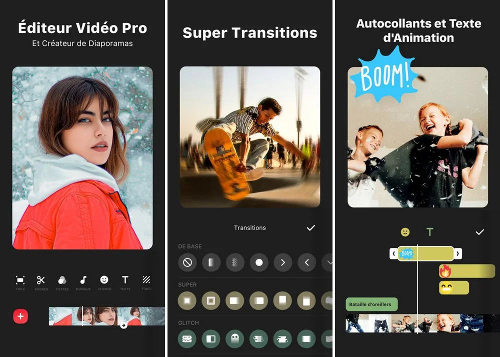 InShot - applications de montage vidéo