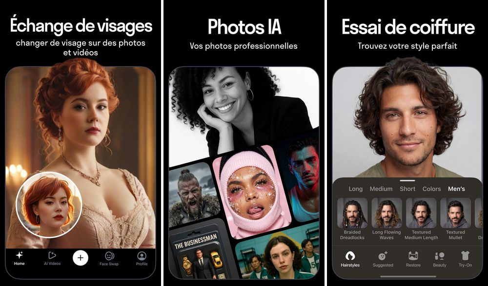 Reface - application d'échange de visage