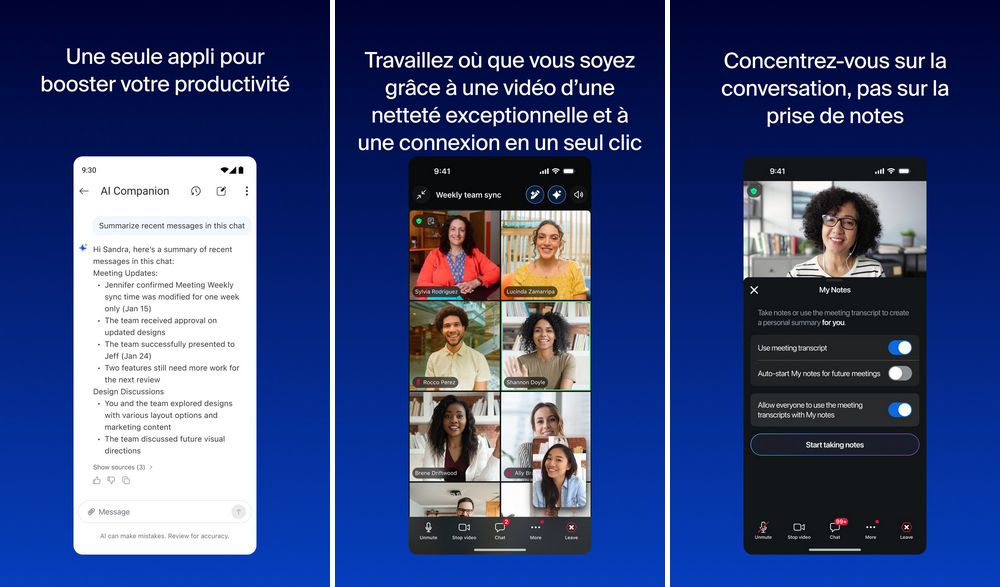 Zoom - meilleure application de visioconférence