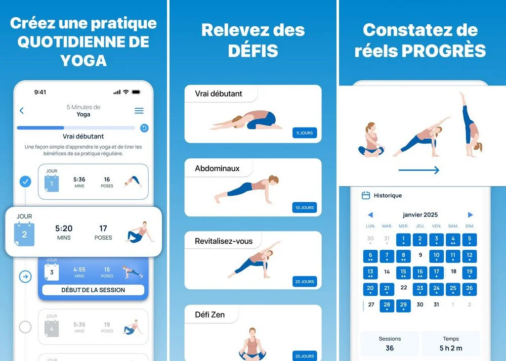 5 Minutes de Yoga