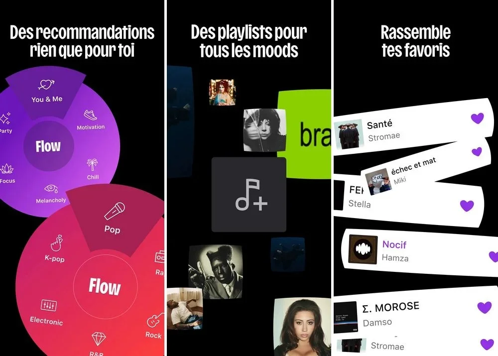 Deezer - meilleur service de streaming musical