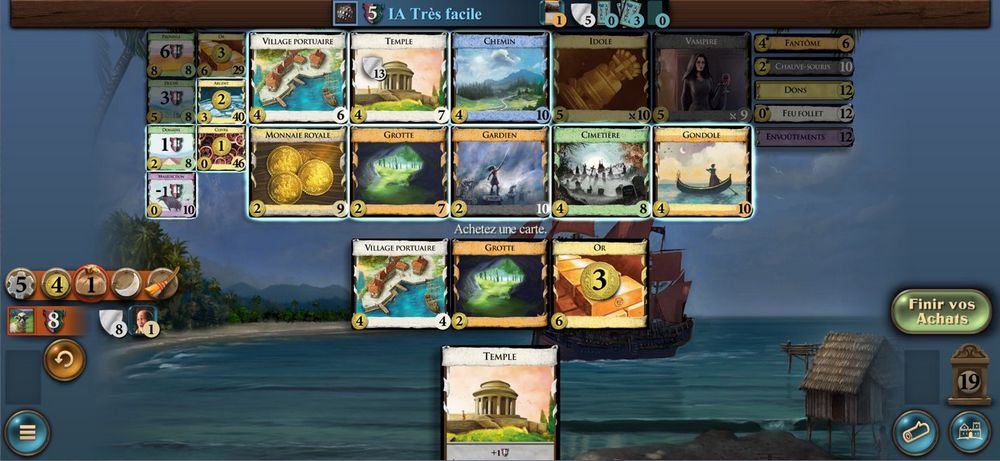 Dominion - meilleur jeu de cartes pour iPhone
