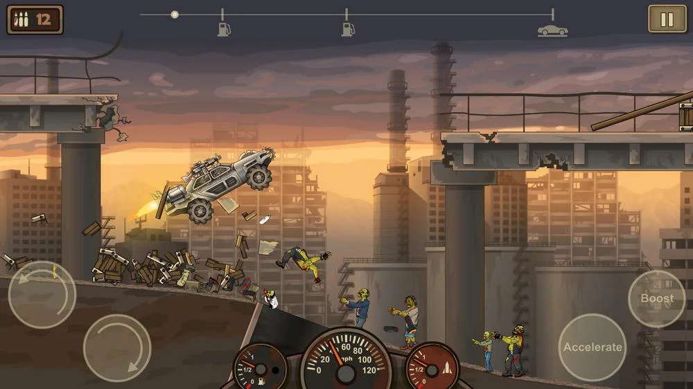 Earn to Die 2 - jeu de Zombies sur Android